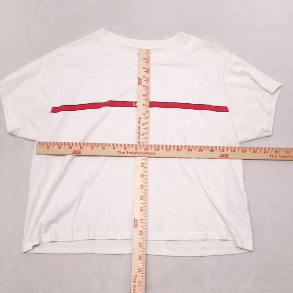 Levis Casual Short Sleeve Pullover Graphic T-Shirt Mens Size M White - Picture 6 of 10